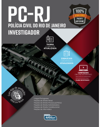 Polícia civil do estado do Rio de Janeiro - PC RJ 2020 - investigador policial - 1ª Edição | 2020