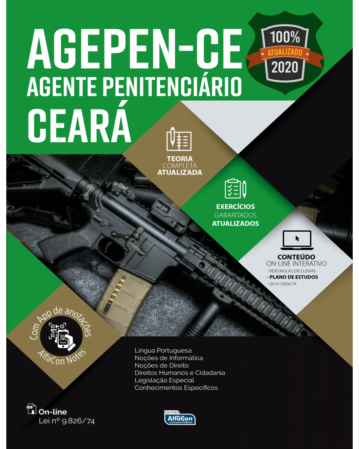 AGEPEN-CE - Agente penitenciário Ceará - 1ª Edição | 2021