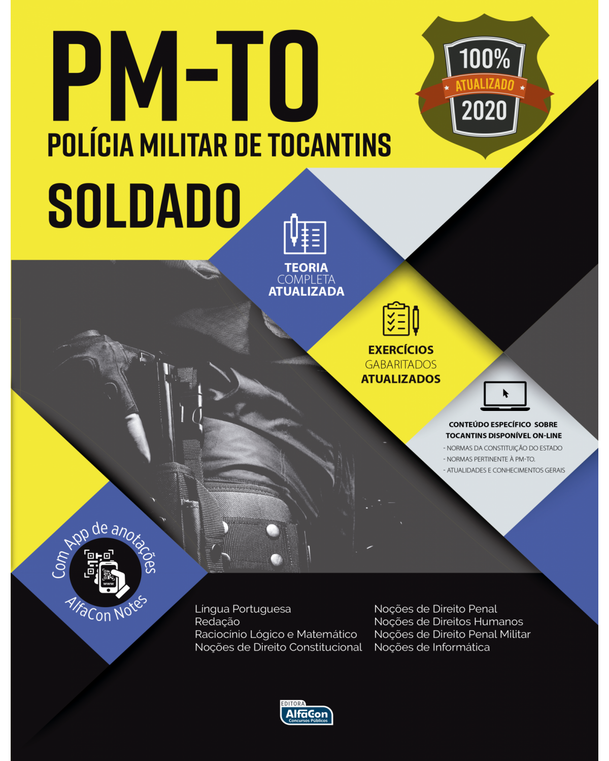Polícia Militar de Tocantins - Soldado da Policia - PM TO - 1ª Edição | 2021