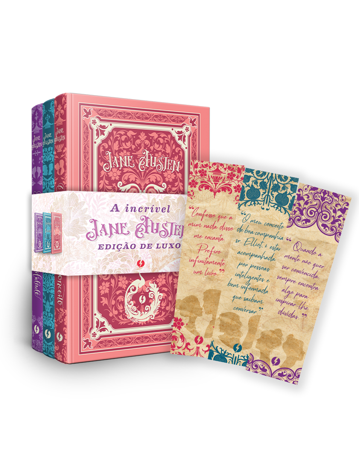 Kit A incrível Jane Austen em edição de luxo - 1ª Edição | 2021