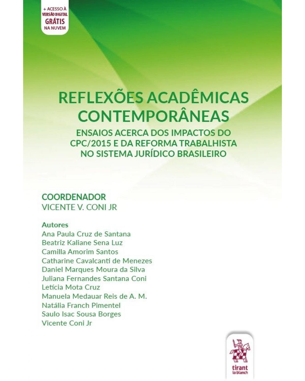 Reflexões acadêmicas contemporâneas - 1ª Edição | 2020