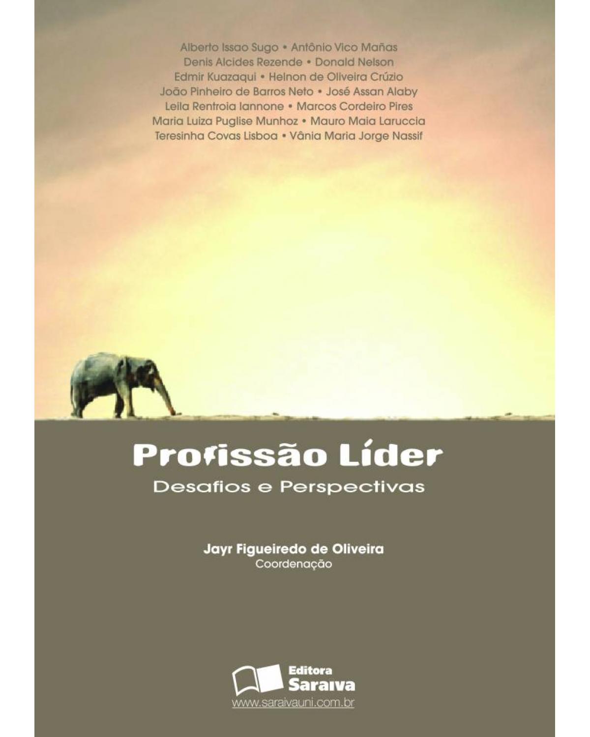 Profissão líder - desafios e perspectivas - 1ª Edição | 2007