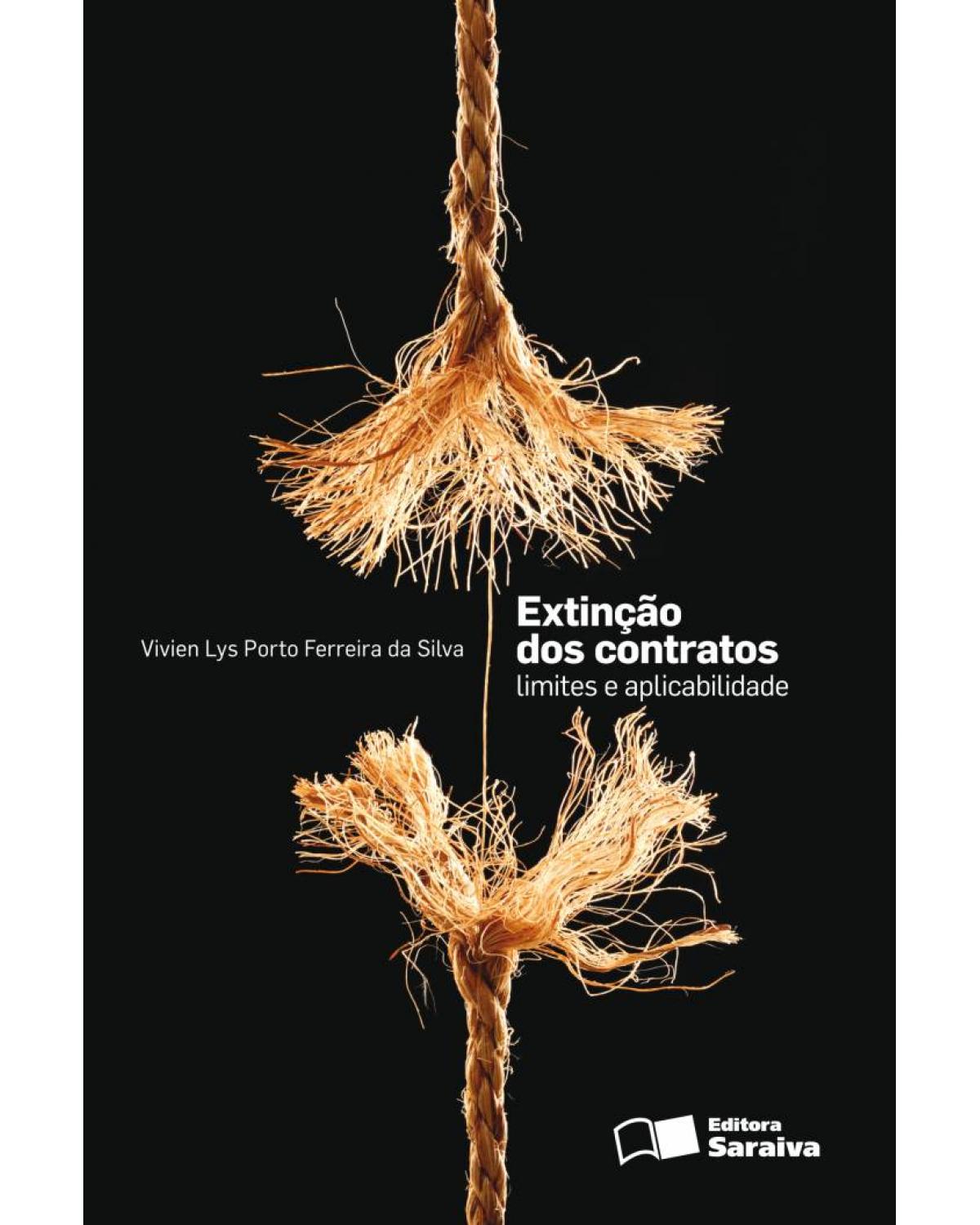 Extinção dos contratos - limites e aplicabilidade - 1ª Edição | 2010