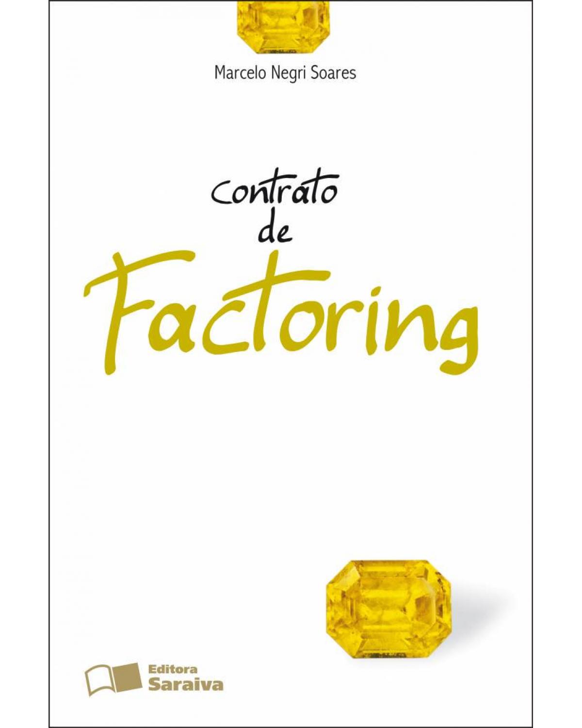 Contrato de factoring - 1ª Edição | 2010