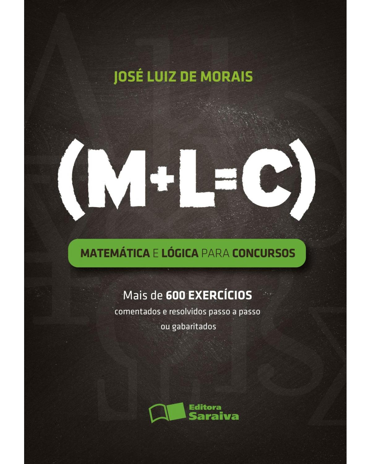 Matemática e lógica para concursos - 1ª Edição | 2012