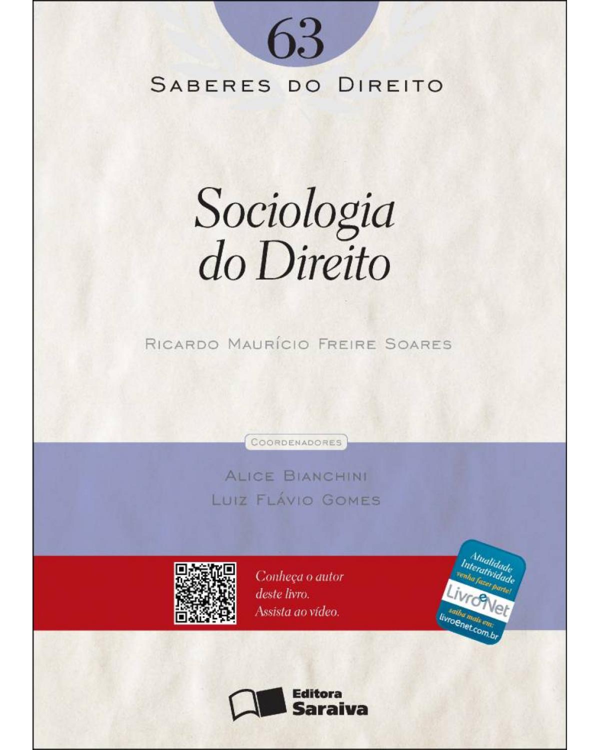 Sociologia do direito - 1ª Edição | 2012
