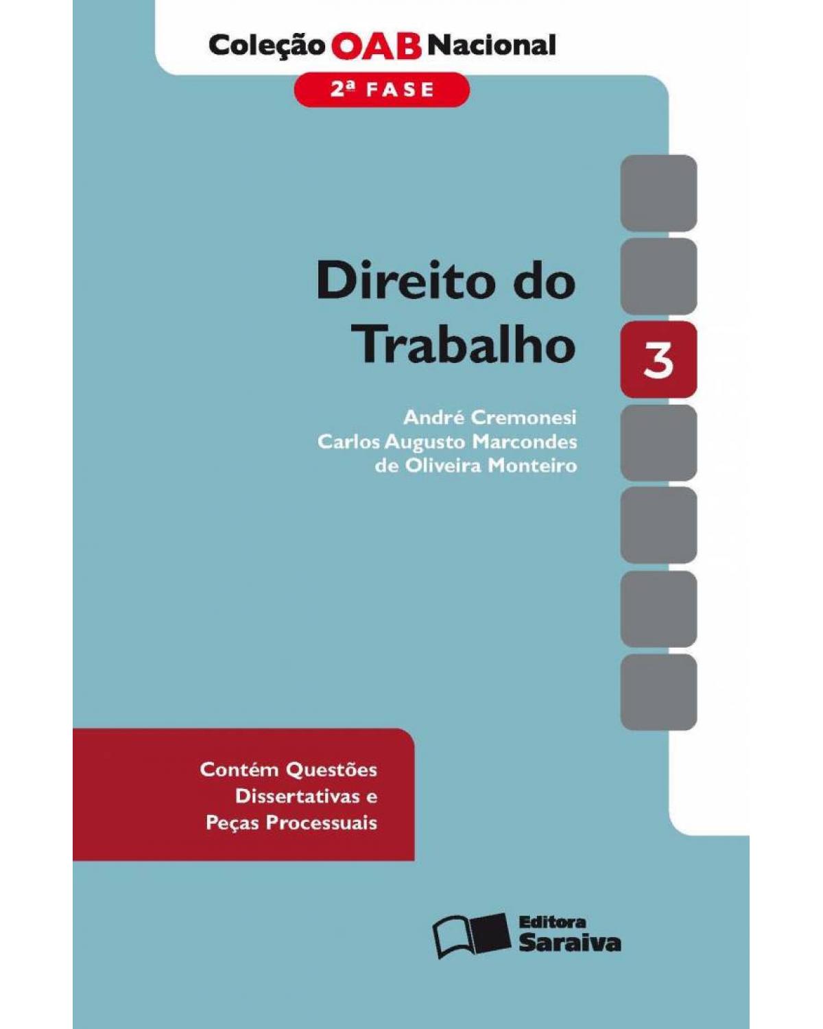 Direito do trabalho - 1ª Edição | 2013