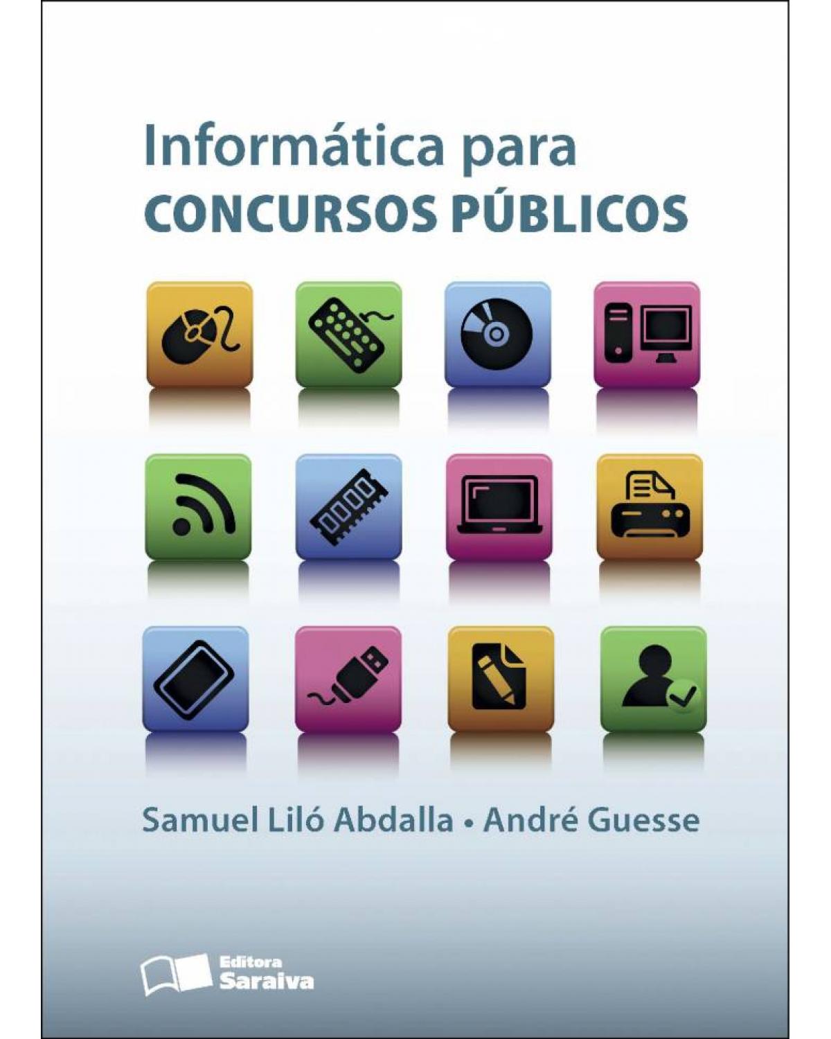 Informática para concursos públicos - 1ª Edição | 2012