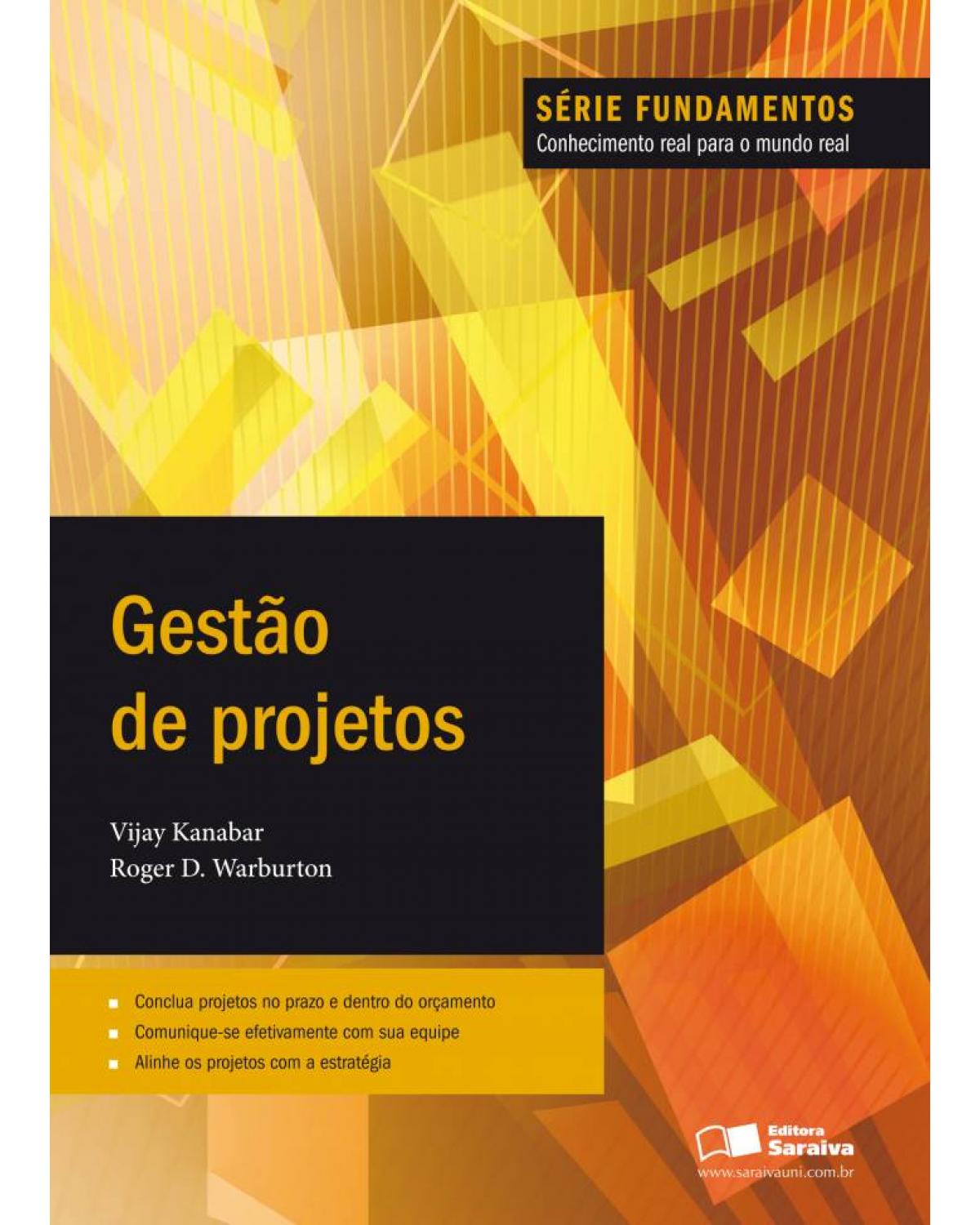 Gestão de projetos - 1ª Edição | 2013