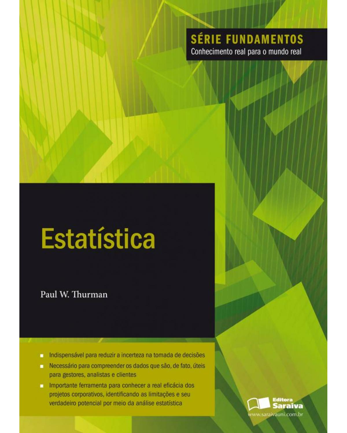 Estatística - 1ª Edição | 2012