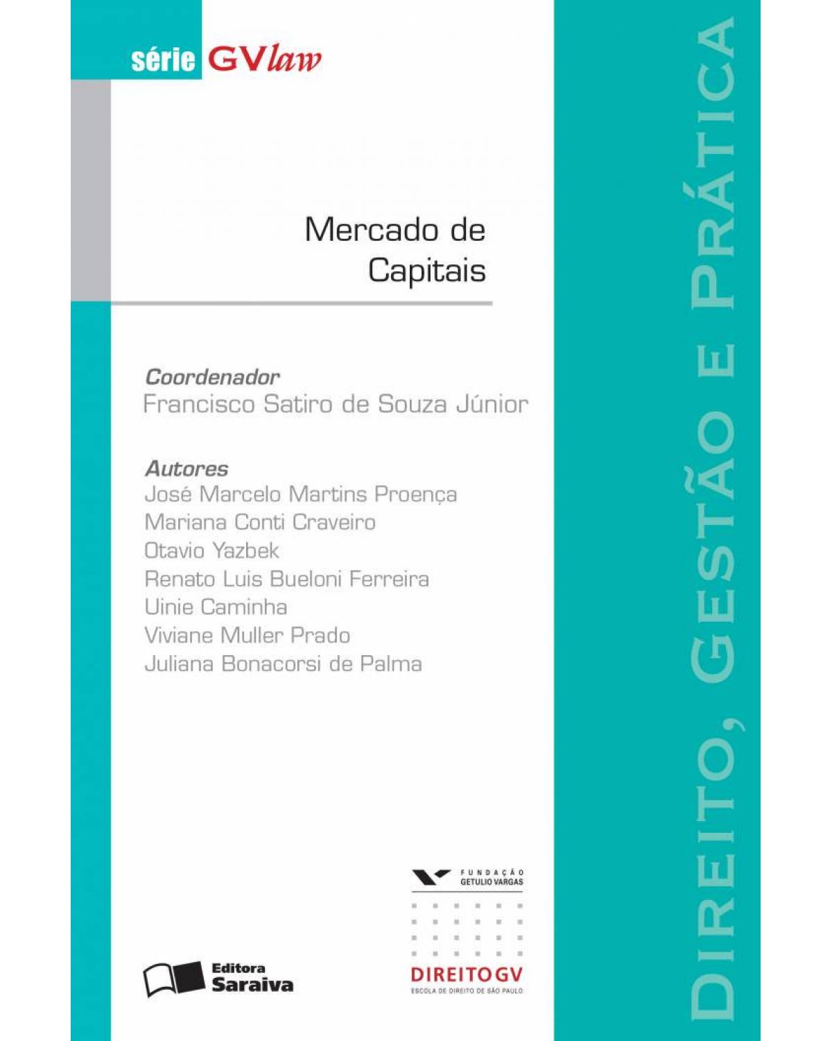 Mercado de capitais - 1ª Edição | 2013
