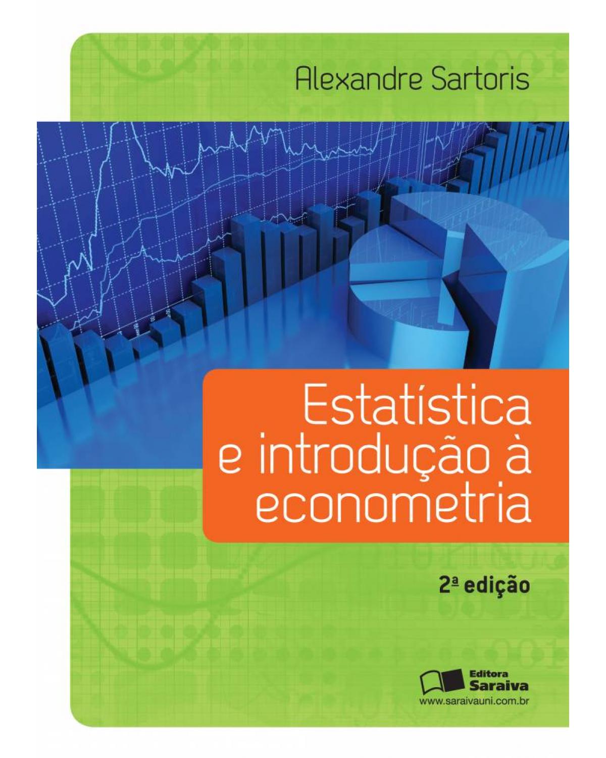 Estatística e introdução à econometria - 2ª Edição | 2013