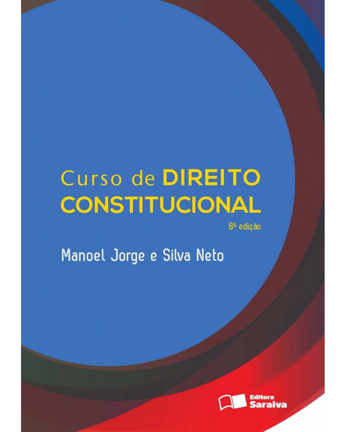 Curso de direito constitucional - 8ª Edição | 2013