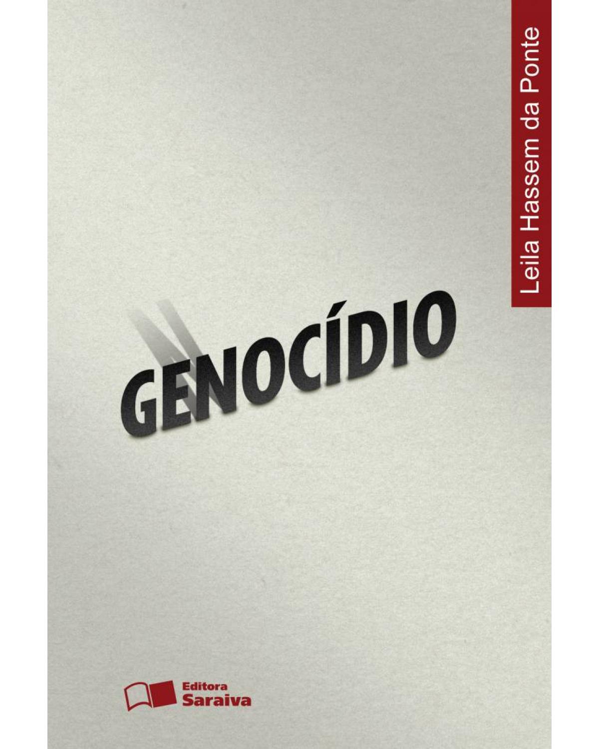 Genocídio - 1ª Edição | 2013