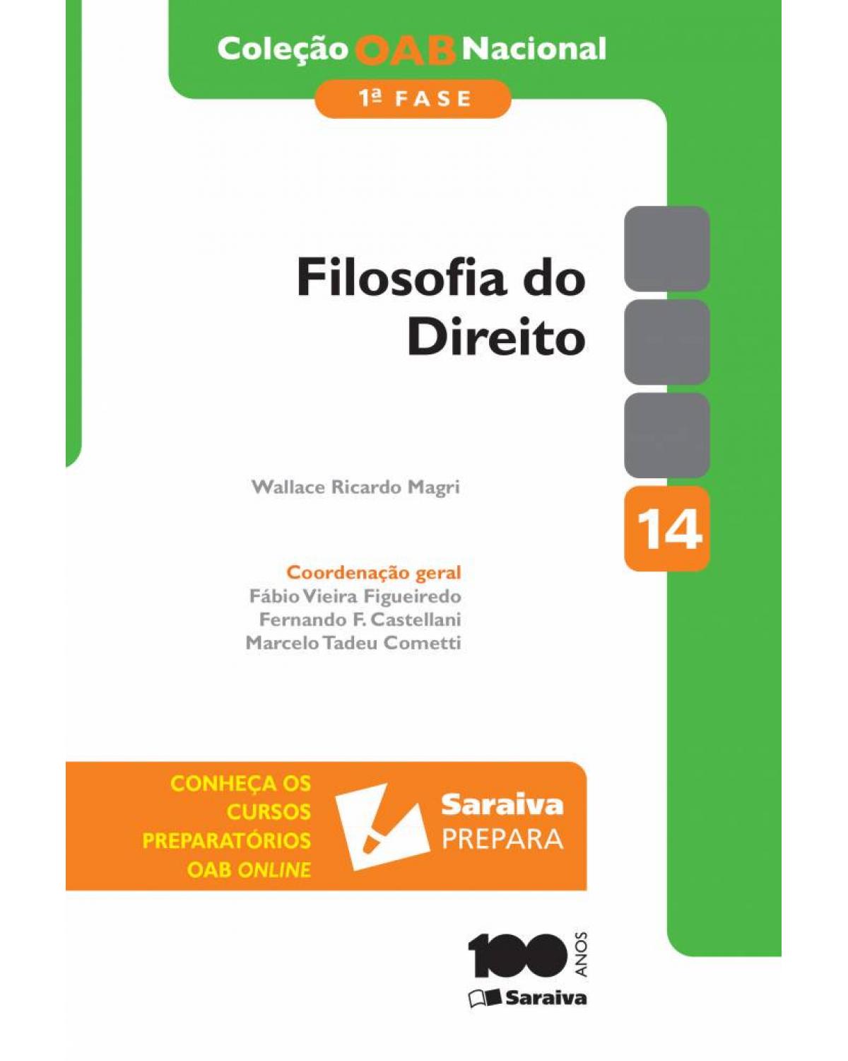 Filosofia do direito - 1ª Edição | 2014