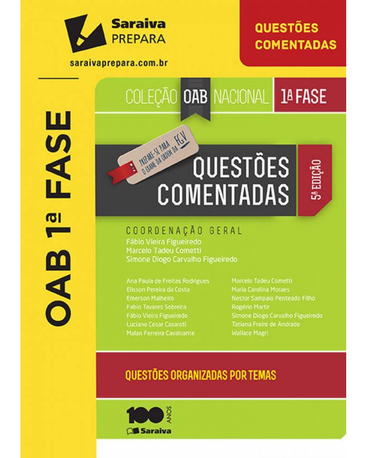 Questões comentadas - 5ª Edição | 2015