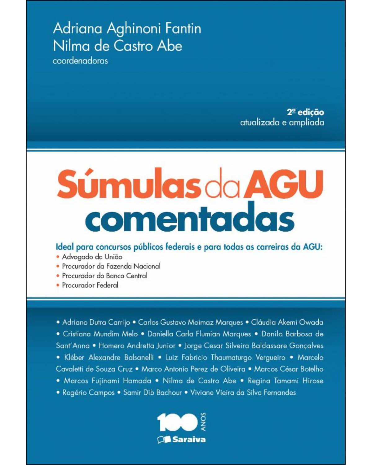 Súmulas da AGU comentadas - 2ª Edição | 2014