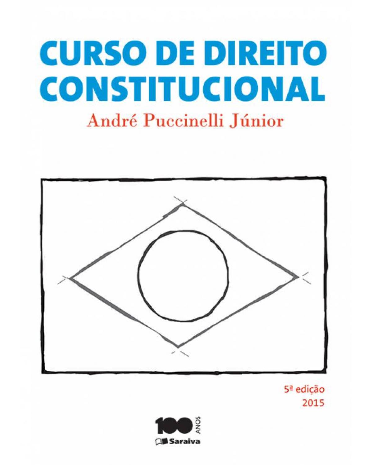 Curso de direito constitucional - 5ª Edição | 2015