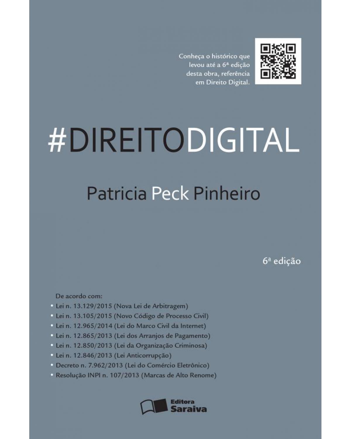 Direito digital - 6ª Edição | 2016
