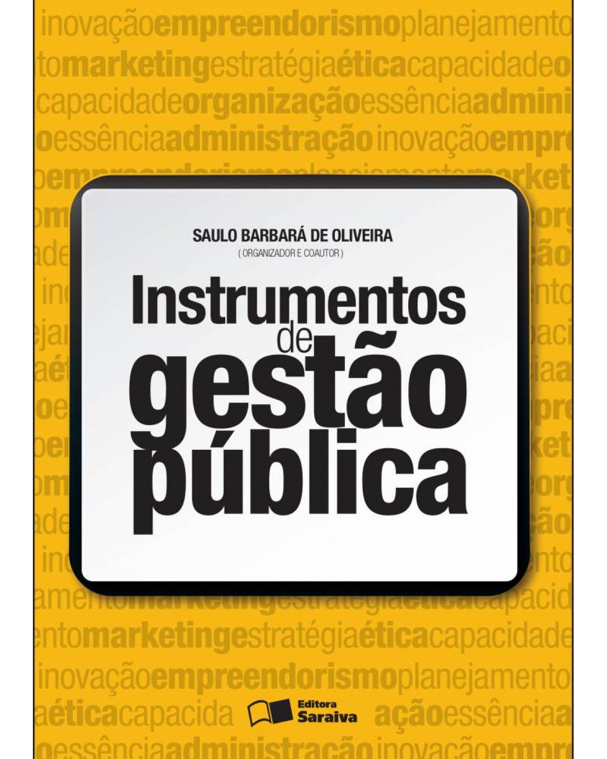 Instrumentos gestão pública - 1ª Edição | 2015