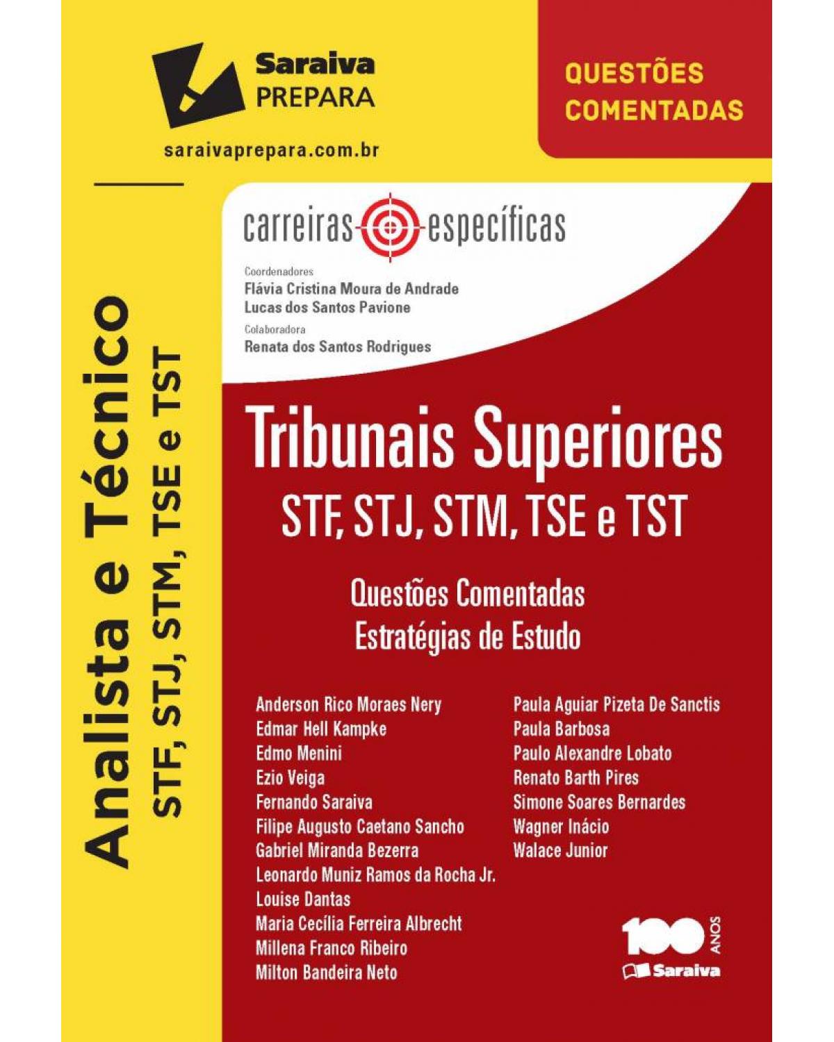 Tribunais superiores - STF, STJ, STM, TSE e TST - 1ª Edição | 2015