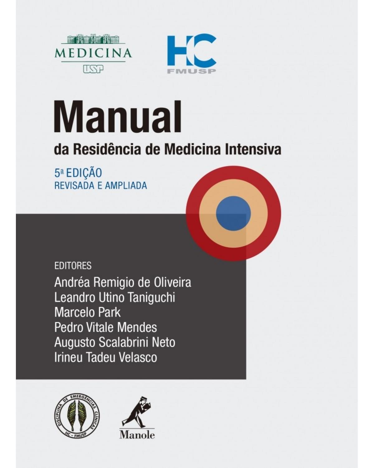 Manual da residência de medicina intensiva - 5ª Edição | 2016