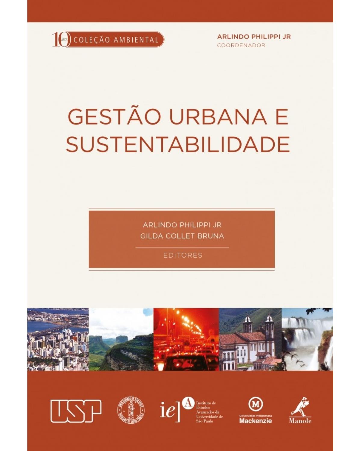 Gestão urbana e sustentabilidade - 1ª Edição | 2018