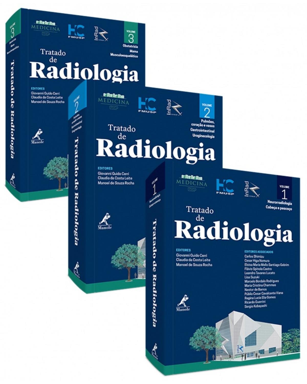 Tratado de radiologia (kit) - 1ª Edição | 2017