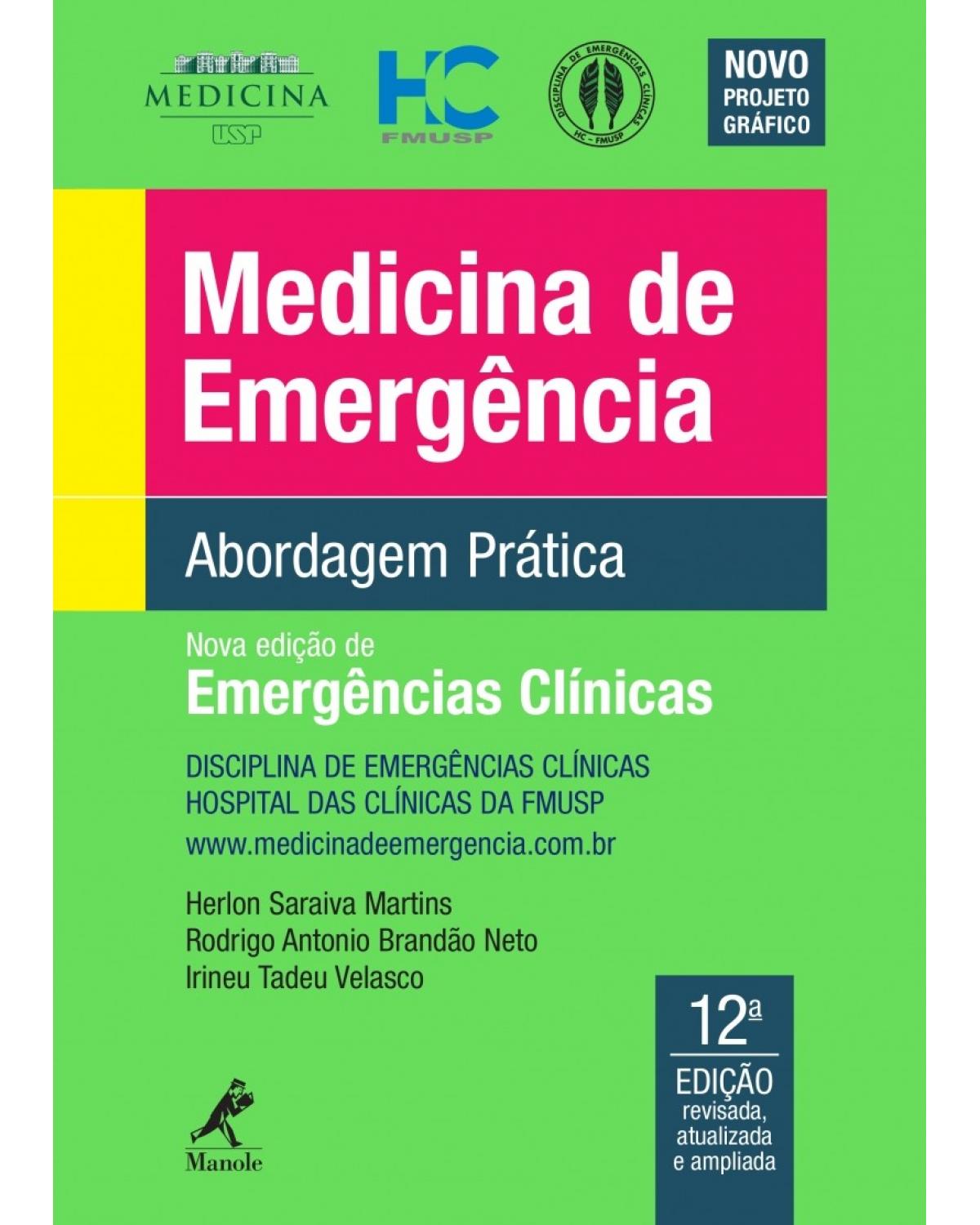 Medicina de emergência - Abordagem prática - 12ª Edição | 2017