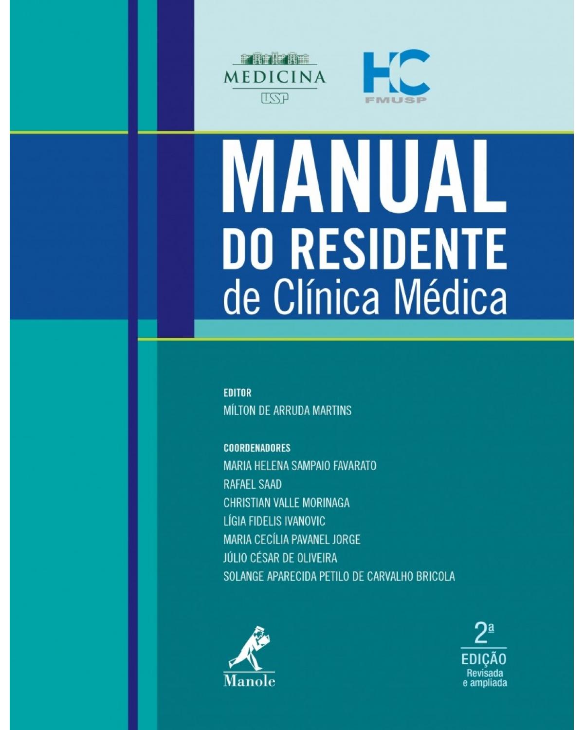Manual do residente de clínica médica - 2ª Edição | 2017