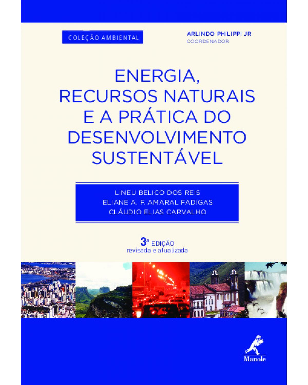 Energia, recursos naturais e a prática do desenvolvimento sustentável - 3ª Edição | 2019