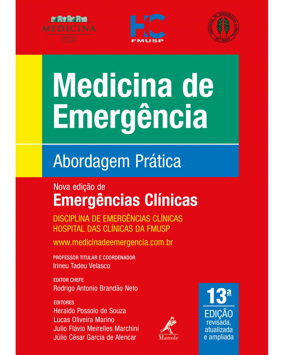 Medicina de emergência - abordagem prática - 13ª Edição | 2019