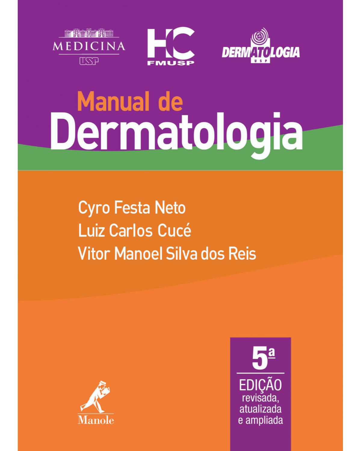 Manual de dermatologia - 5ª Edição | 2019