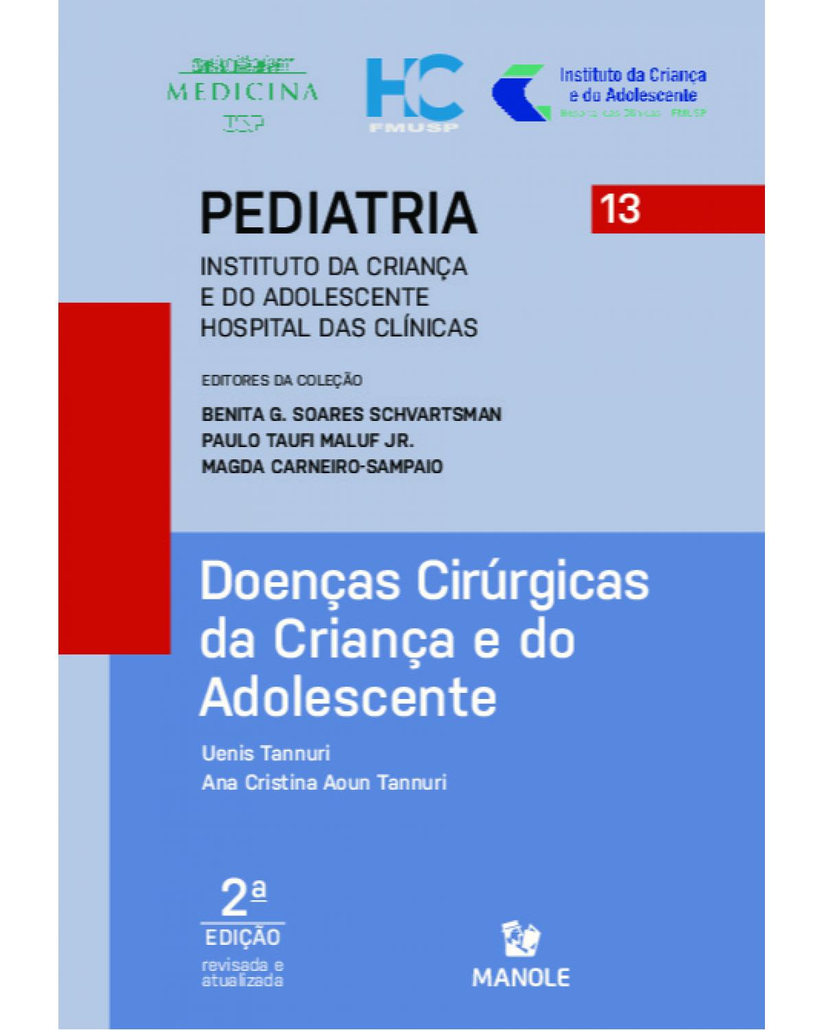 Doenças cirúrgicas da criança e do adolescente - 2ª Edição | 2020