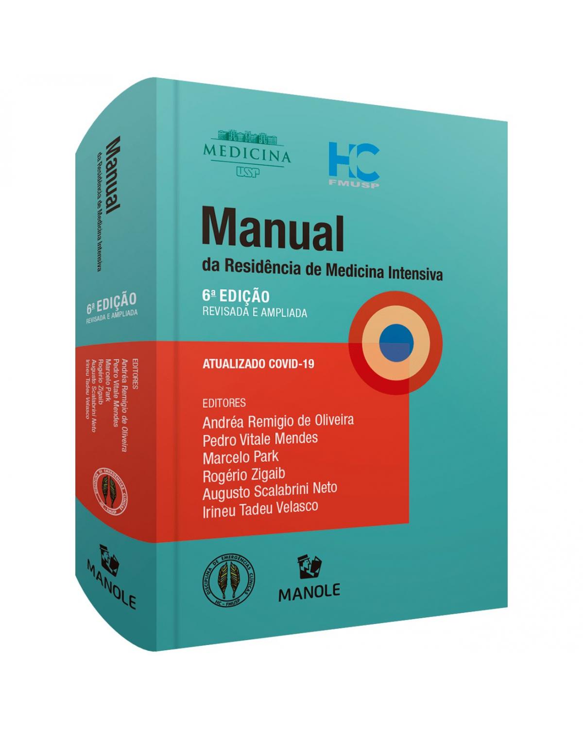Manual da residência de medicina intensiva - 6ª Edição | 2020
