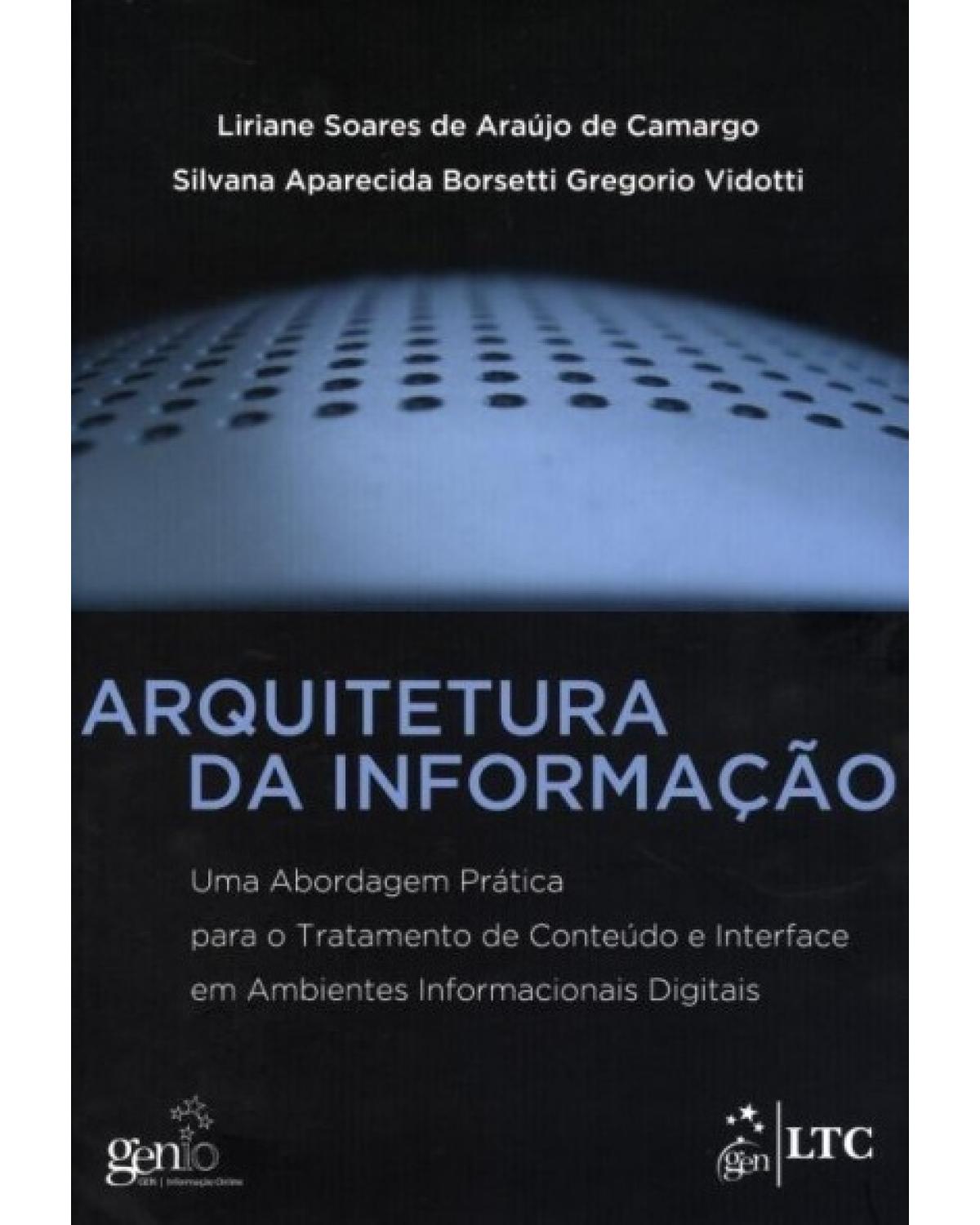 Arquitetura da informação - 1ª Edição | 2011