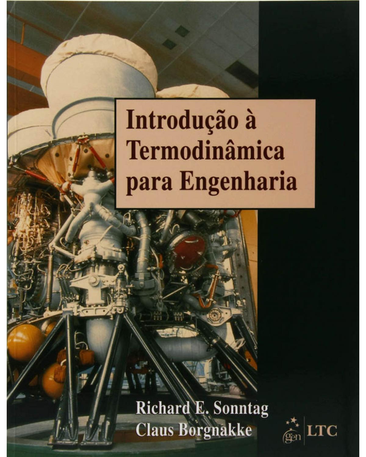 Introdução à termodinâmica para engenharia - 1ª Edição | 2003