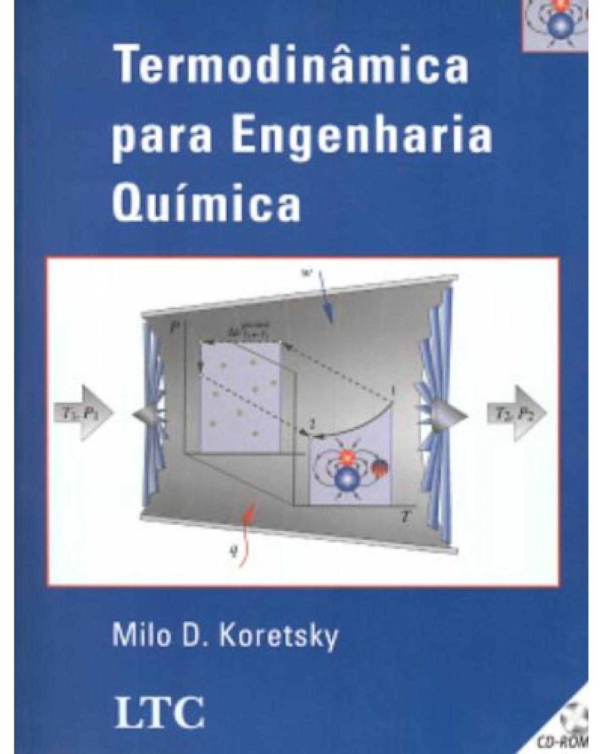 Termodinâmica para engenharia química - 1ª Edição | 2007