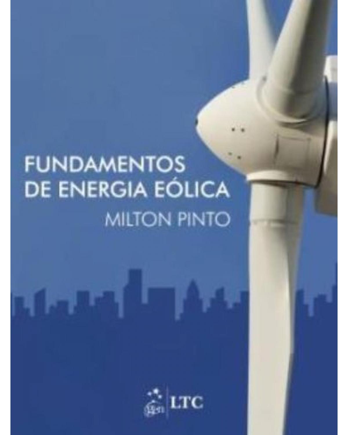 Fundamentos de energia eólica - 1ª Edição | 2013