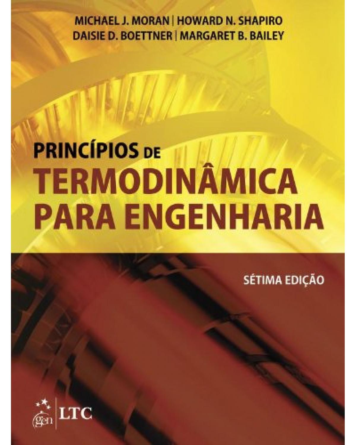 Princípios de termodinâmica para engenharia - 7ª Edição | 2013