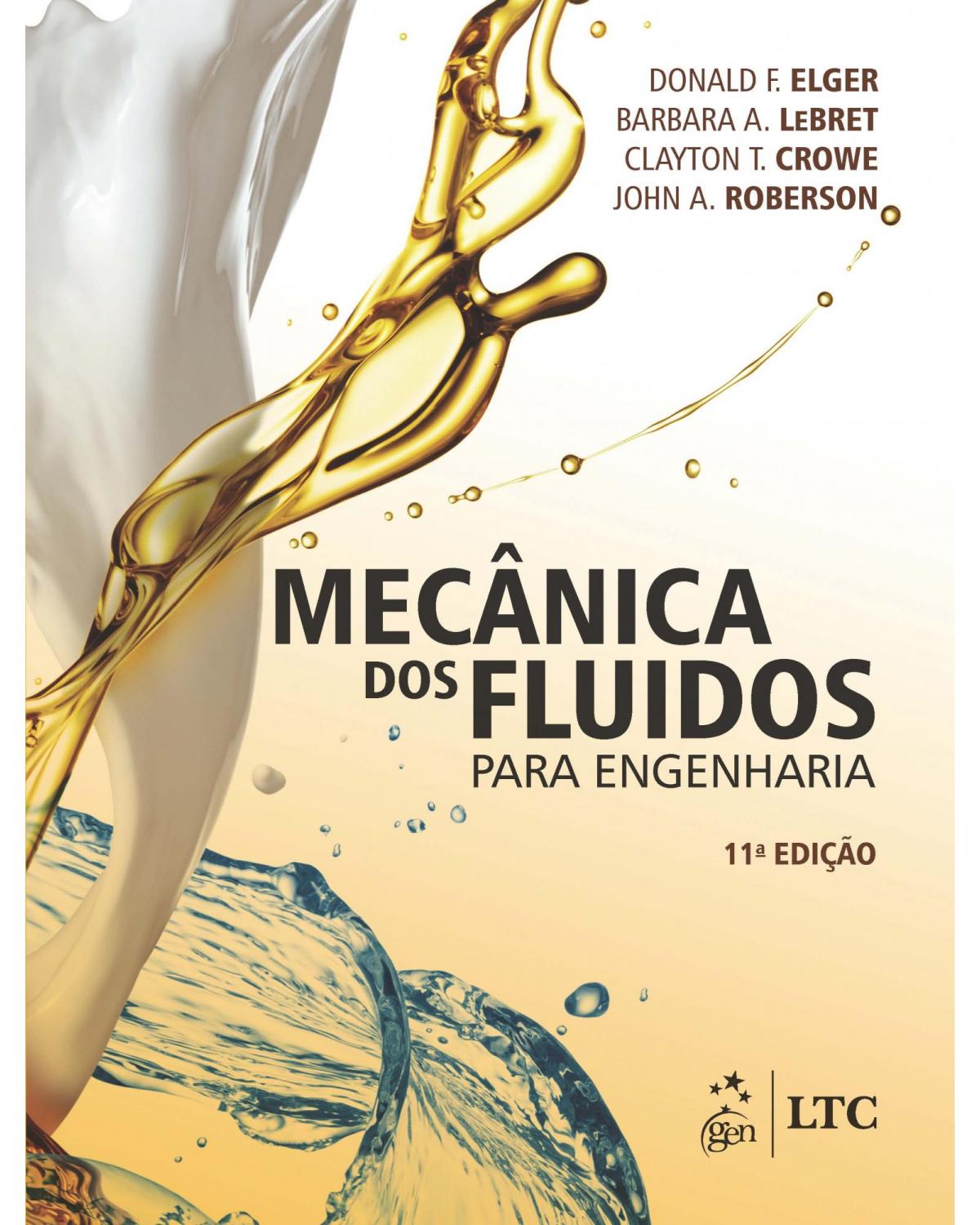 Mecânica dos fluidos para engenharia - 11ª Edição | 2019