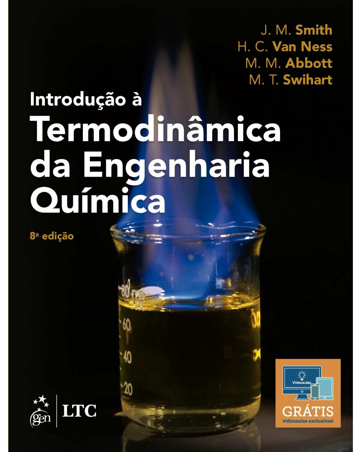 Introdução à termodinâmica da engenharia química - 8ª Edição | 2020