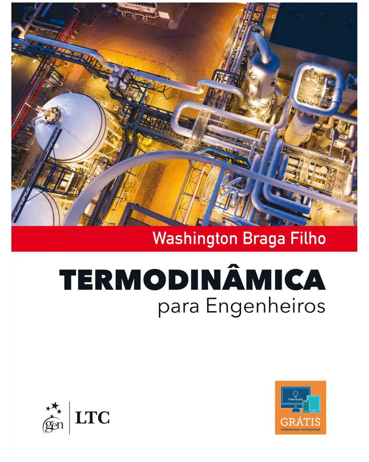 Termodinâmica para engenheiros - 1ª Edição | 2020