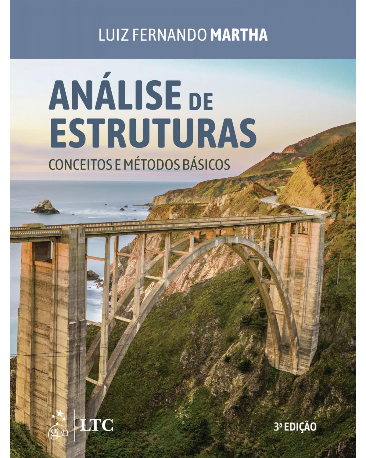 Análise de estruturas: Conceitos e métodos básicos - 3ª Edição | 2022