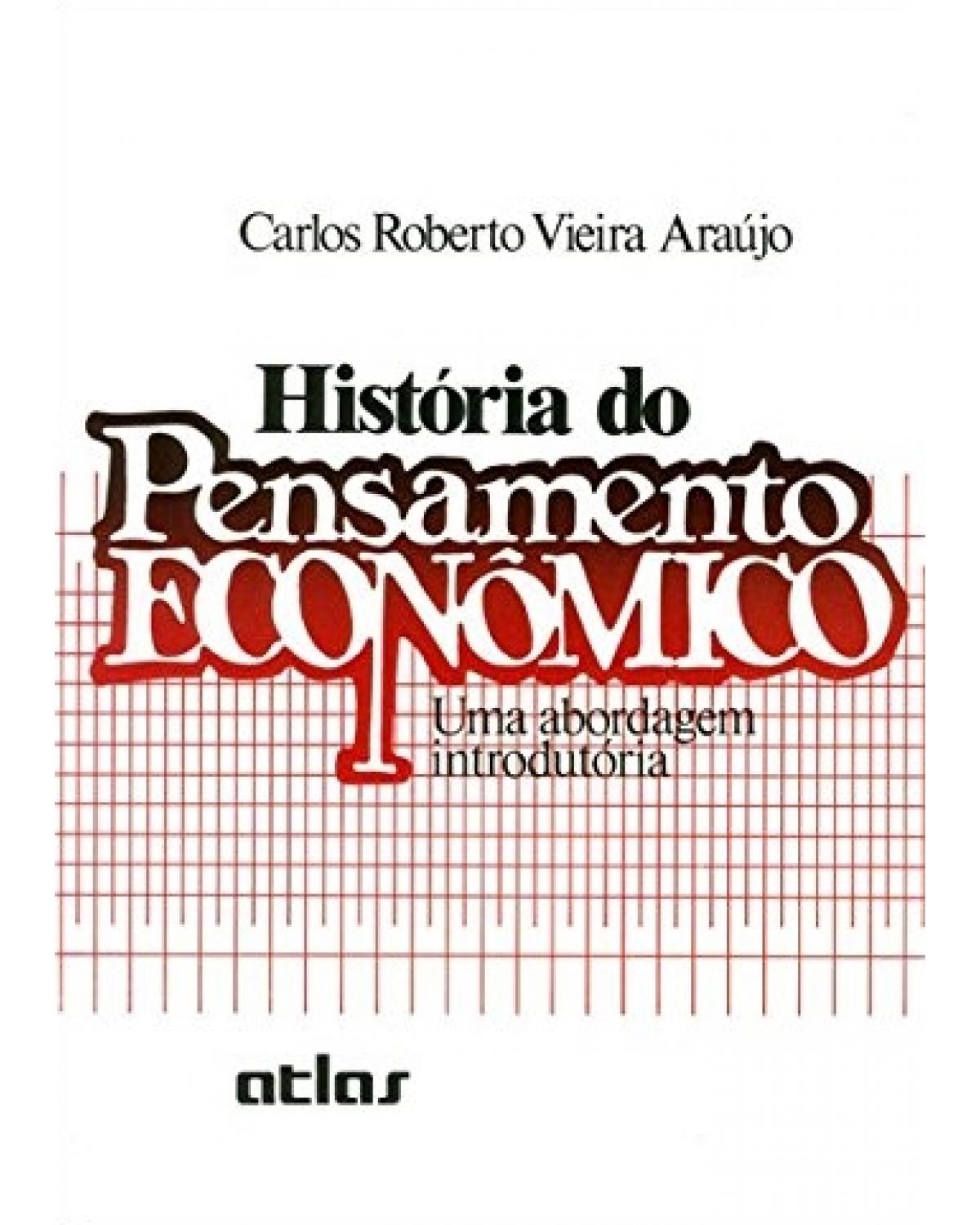 História do pensamento econômico - Uma abordagem introdutória - 1ª Edição | 1986
