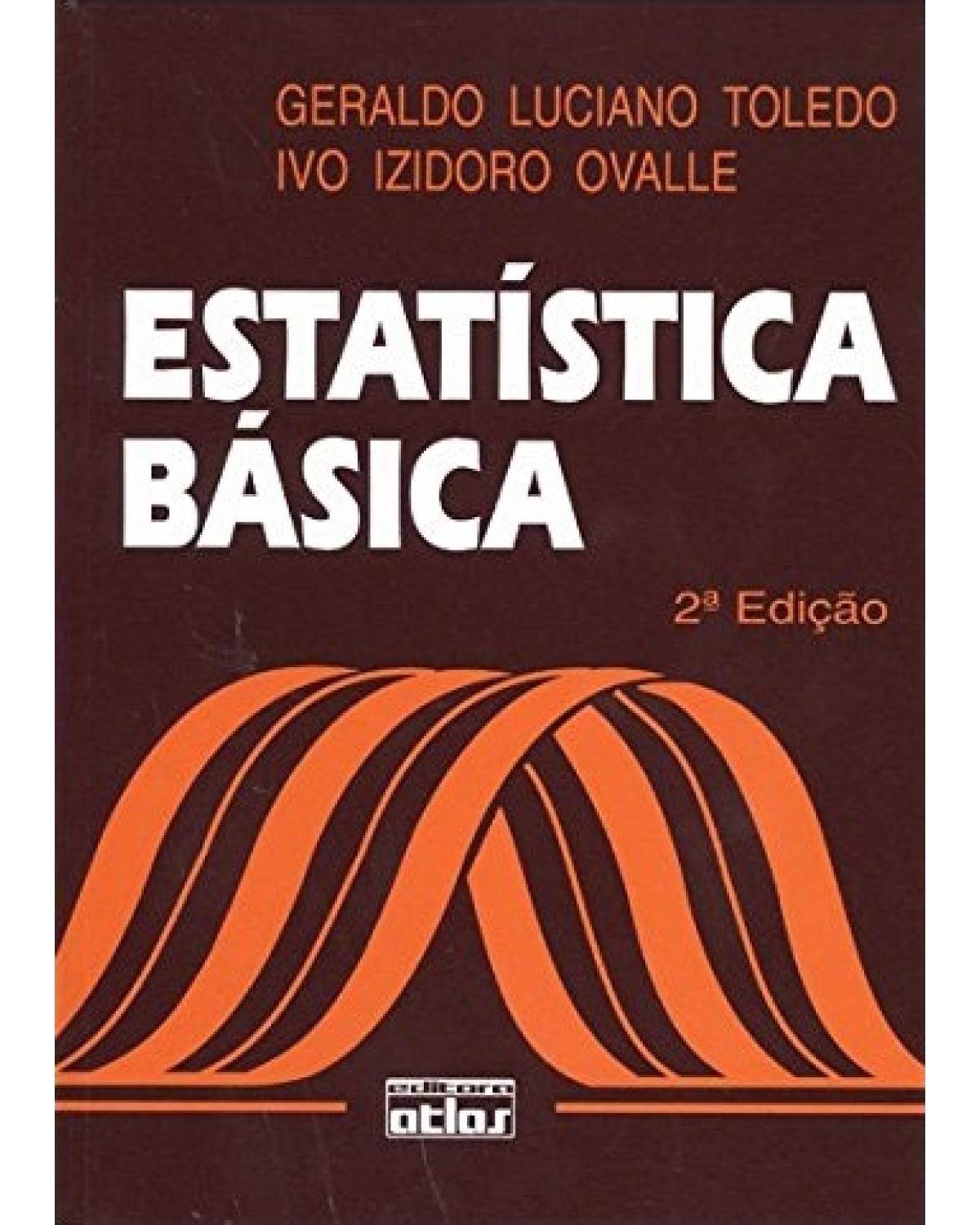 Estatística básica - 2ª Edição | 1985