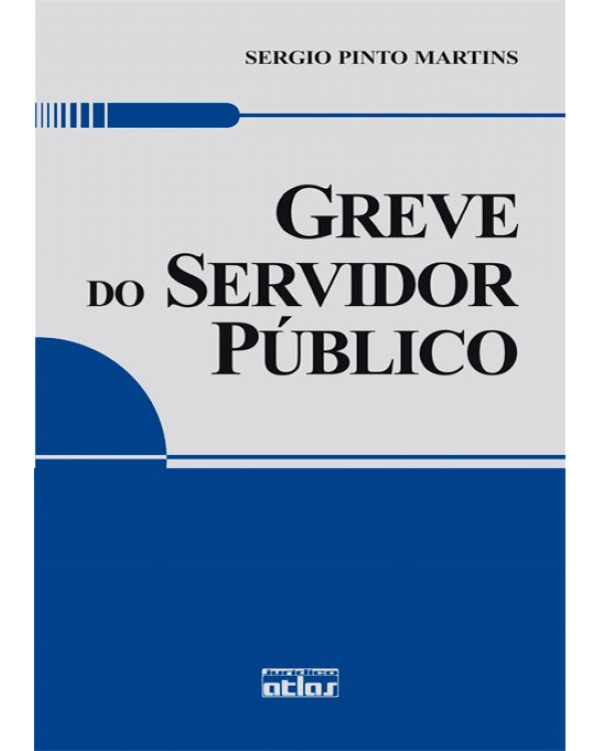 Greve do servidor público - 1ª Edição | 2001