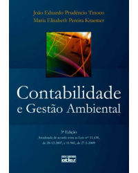 Contabilidade e gestão ambiental - 3ª Edição | 2011