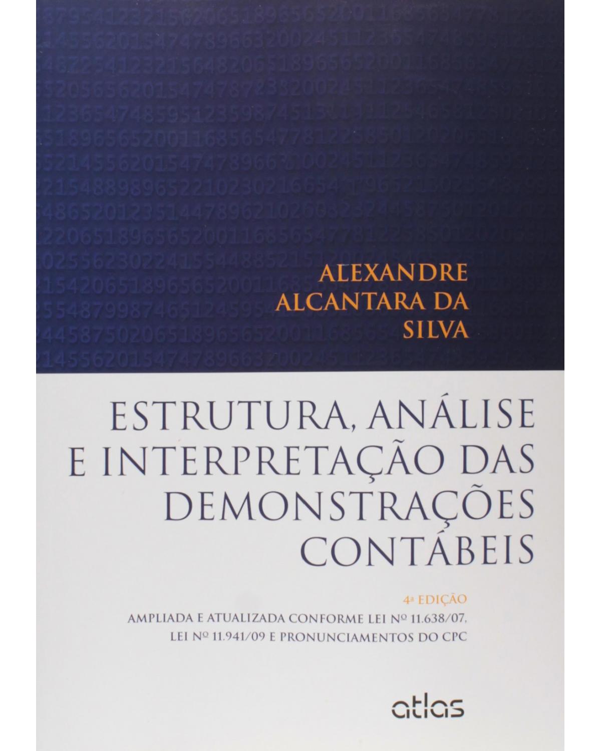 Estrutura, análise e interpretação das demonstrações contábeis - 4ª Edição | 2014