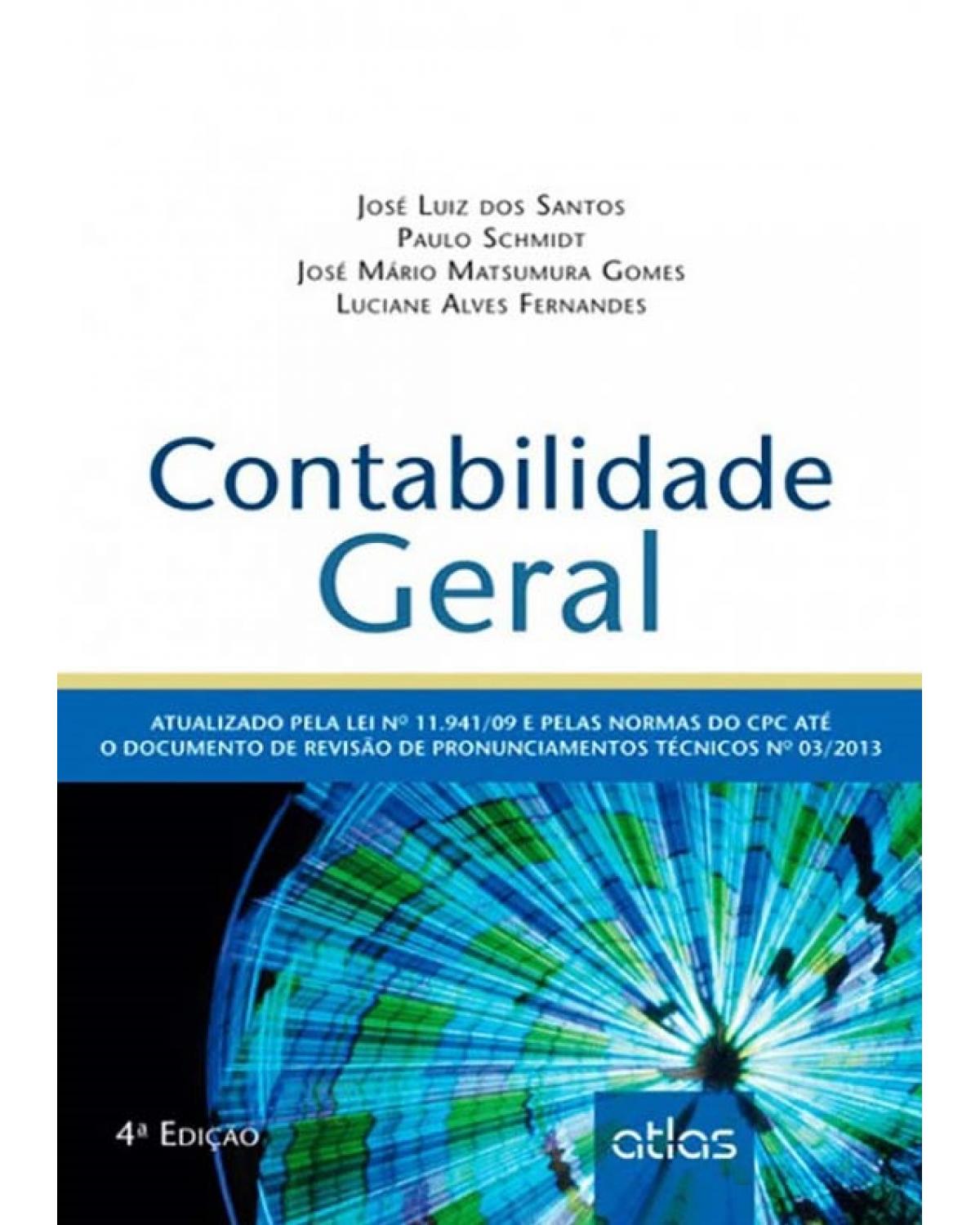 Contabilidade geral - 4ª Edição | 2014